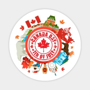 canada day Magnet